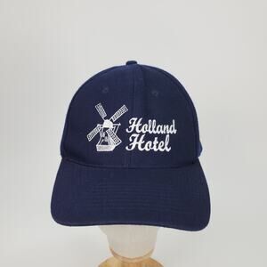Holland Hotel Snapback Vintage Baseball Hat Cap Windmill‎